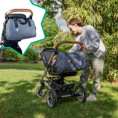 Badabulle - Geanta pentru scutece Pocketstyle Blue