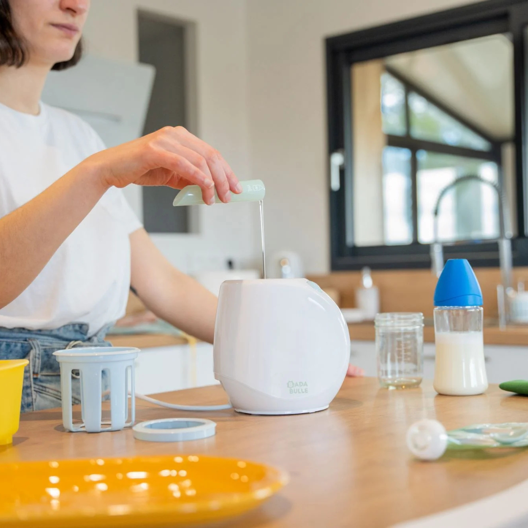 Badabulle – Incalzitor de biberoane/borcane pentru casa Easy+ Pastel