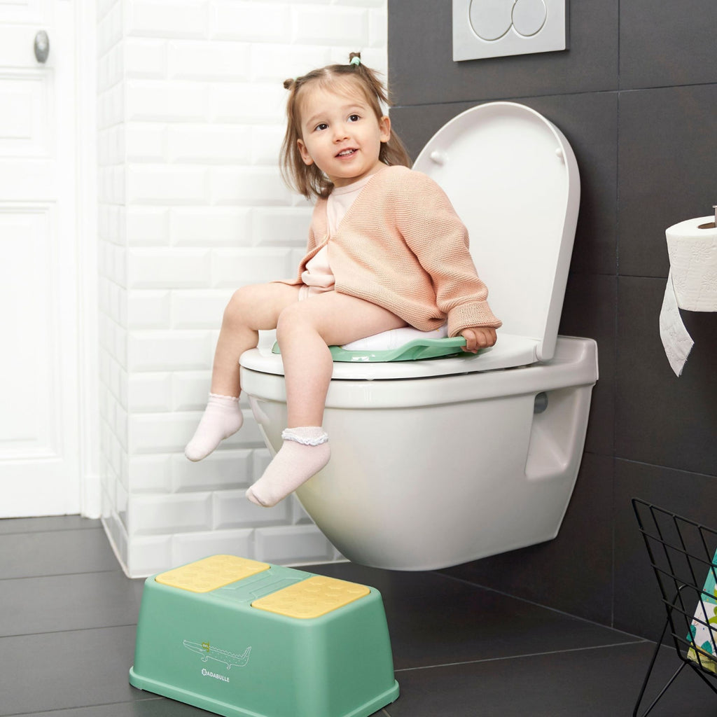 Badabulle - Reductor Wc Cu Manere Verde