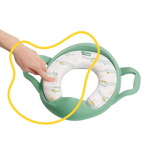 Badabulle - Reductor Wc Cu Manere Verde