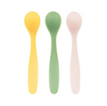 Set 3 lingurite flexibile Badabulle Pastel
