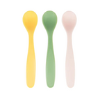 Set 3 lingurite flexibile Badabulle Pastel