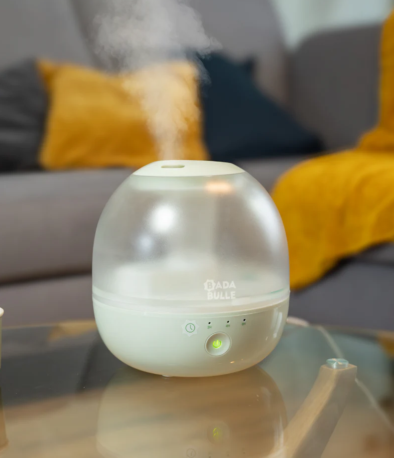 Umidificator și Lampă de Veghe Badabulle Bubble 2L 16h Abur Rece