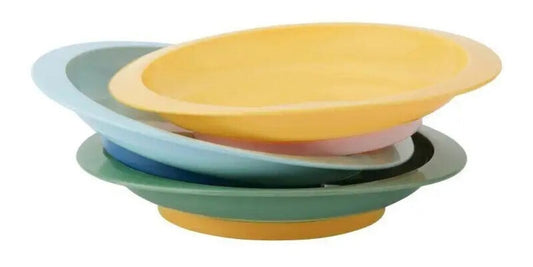 Badabulle Set 3 Farfurii Anti-Alunecare pentru Bebeluși