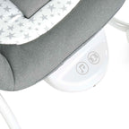 Balansoar, Jane, Evolution, Cu vibratii si melodii, Bara de jucarii si spatar reglabil, Conform cu standardul european de siguranta EN 12790:2023, Sesame
