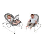 Balansoar, Jane, Evolution, Cu vibratii si melodii, Bara de jucarii si spatar reglabil, Conform cu standardul european de siguranta EN 12790:2023, Sesame