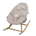 Balansoar Lionelo Dalia Bej cu scaun ergonomic
