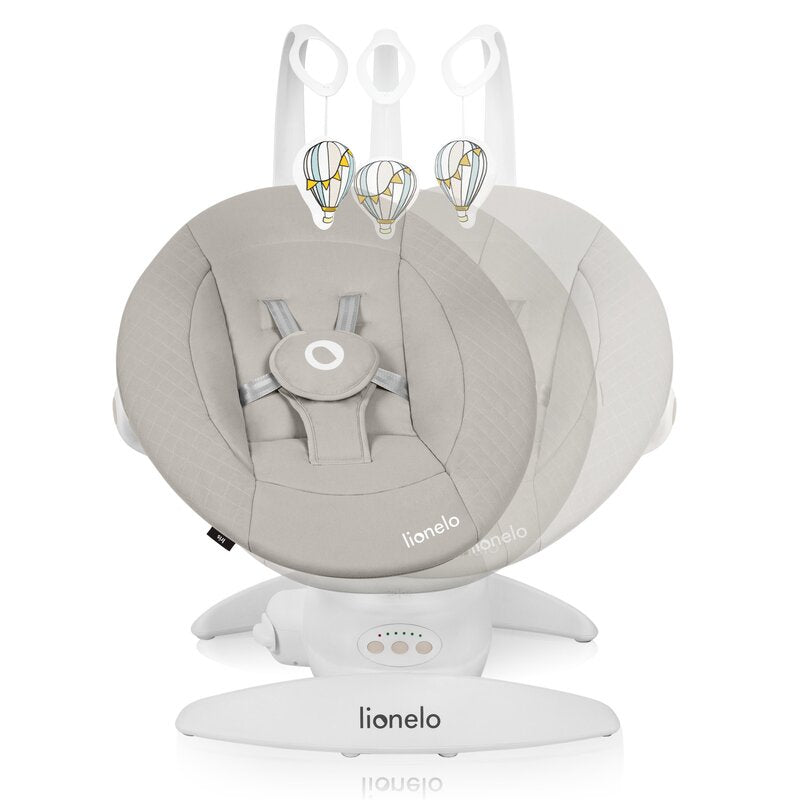 Balansoar electric Lionelo Iris 2in1, Bej