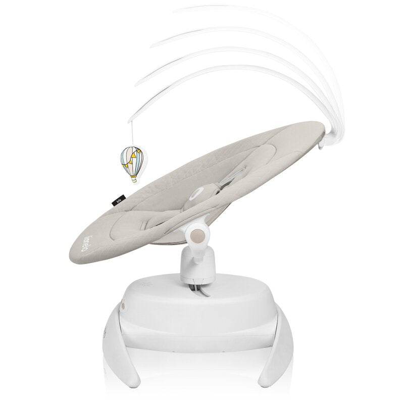 Balansoar electric Lionelo Iris 2in1, Bej