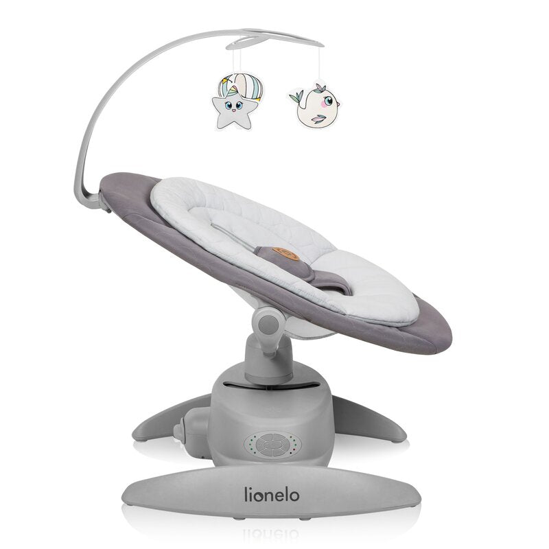 Balansoar electric Lionelo Mell 2in1, Gri