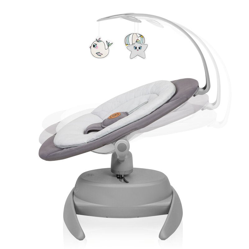 Balansoar electric Lionelo Mell 2in1, Gri
