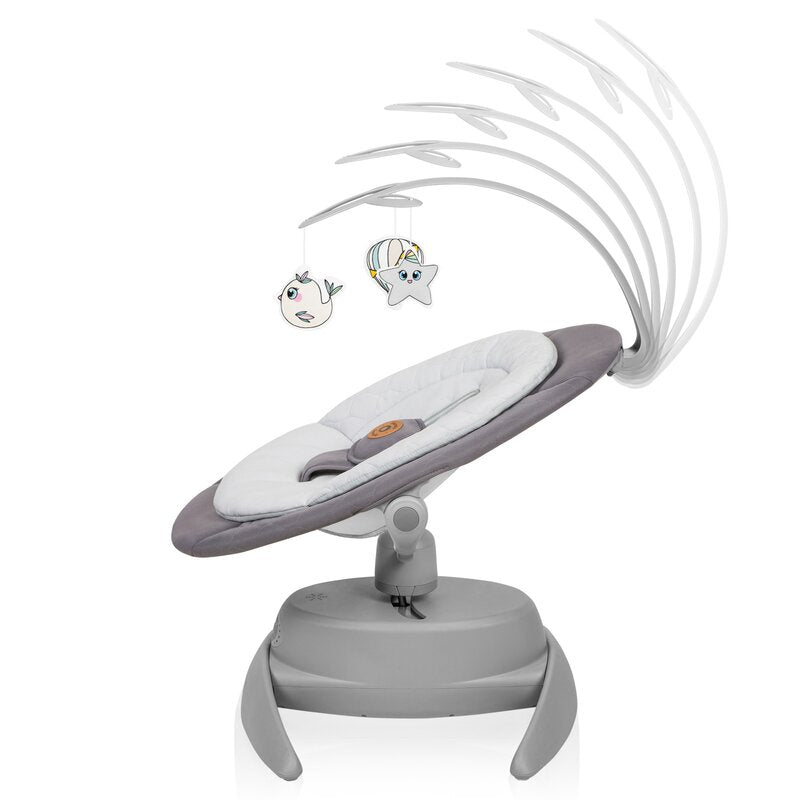 Balansoar electric Lionelo Mell 2in1, Gri