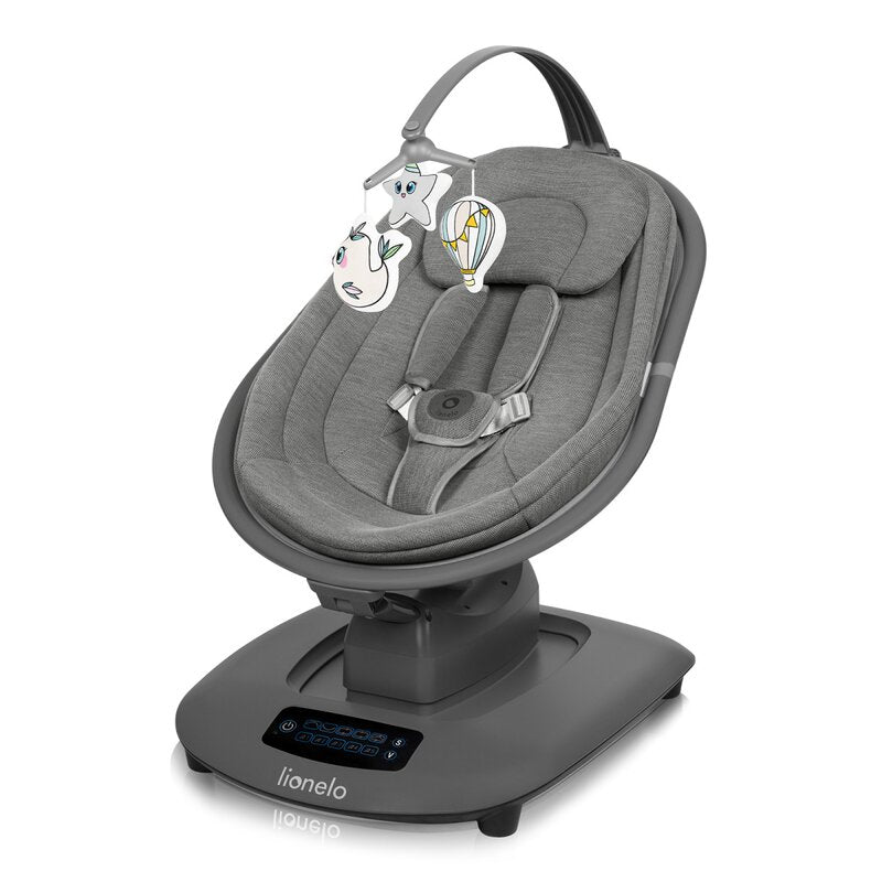 Balansoar electric Lionelo Blossom Gri - imagine principala