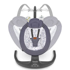 Balansoar electric Lionelo Ralf 2in1, Gri/Alb