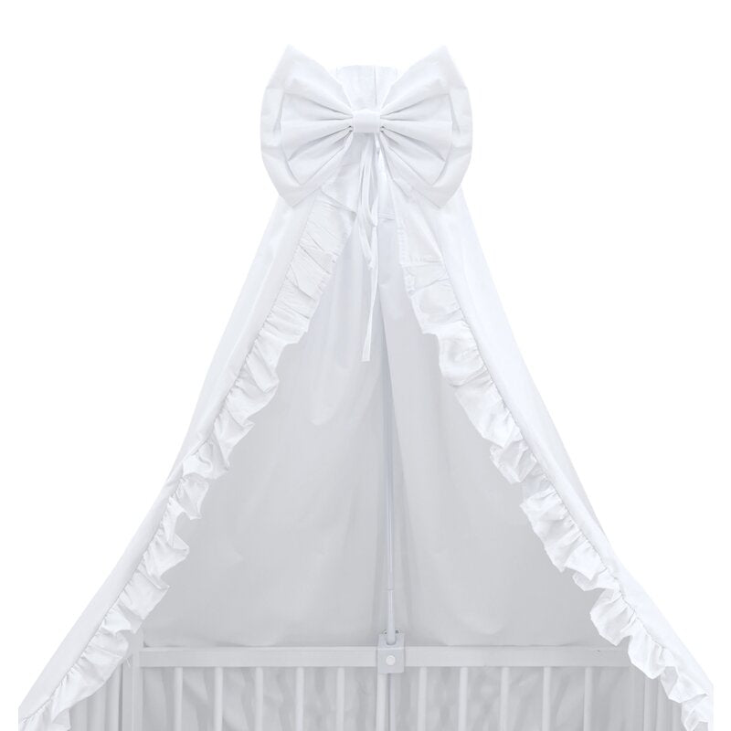 Baldachin pentru pătuț MimiNu Alb 210x145 cm