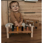 Banc de lucru din lemn Petite&Mars Big Bang Wood of Mars 12 luni+