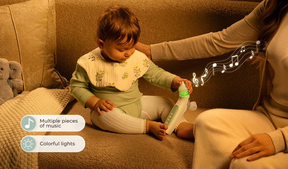 Aspirator nazal electric Momcozy BreezyClear cu spray salin