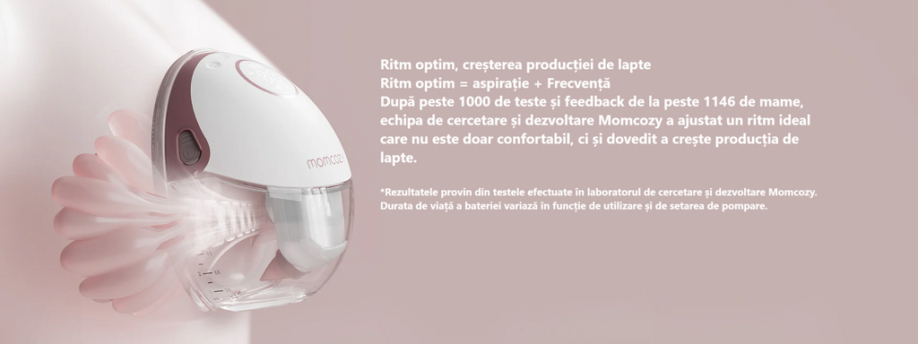 Pompa de san Momcozy M6 Dubla, Rosu