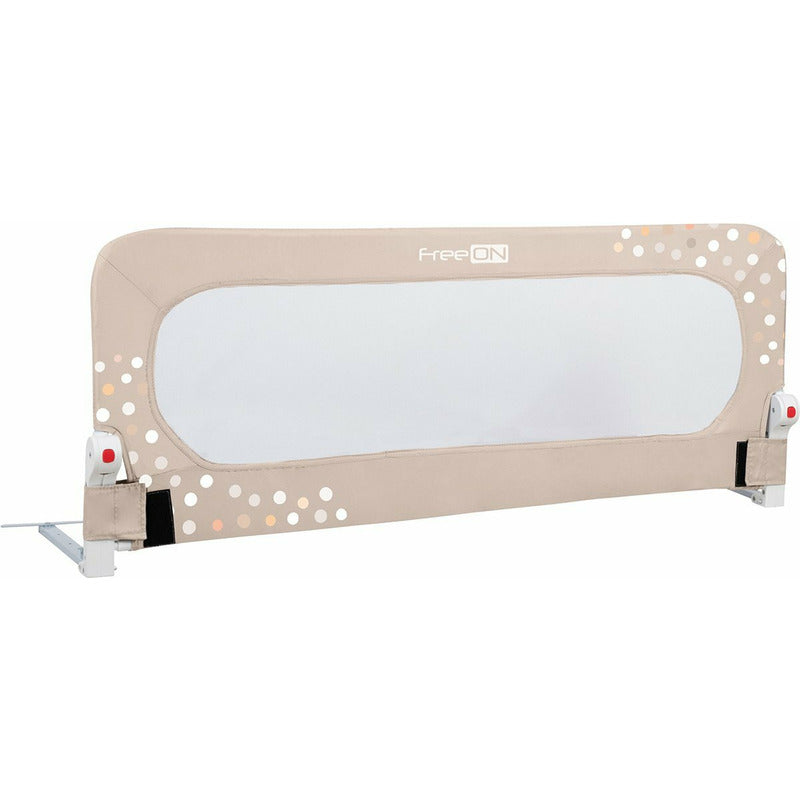 Protecție laterală pat FreeON Little Dots 135 × 57 cm, bej – fotografia 7 a produsului