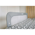 Protecție laterală pat FreeON Little Stars 135 × 57 cm, gri – fotografia 6 a produsului