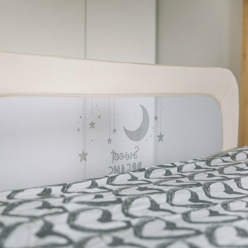 Protecție laterală pat FreeON Sweet Dreams, bej – fotografia 7 a produsului