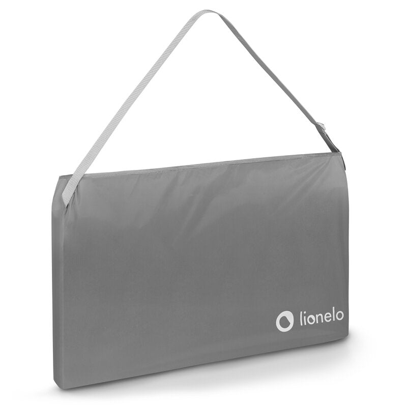 Bariera de pat Lionelo Lora XL Gri – coborarea barierei