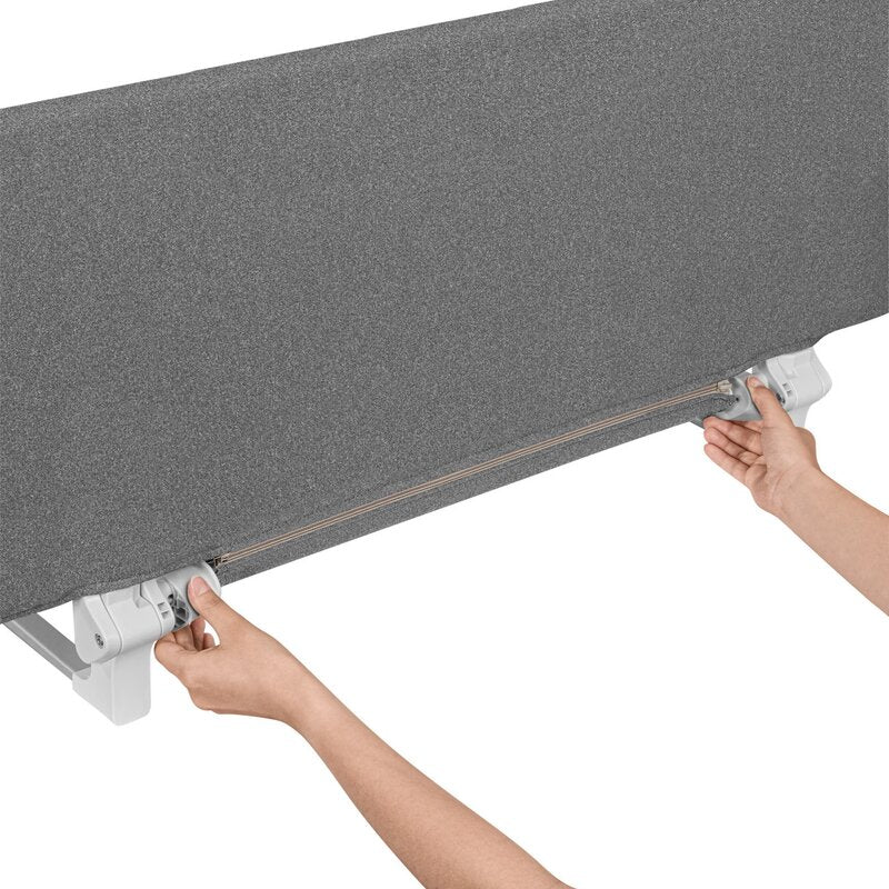 Bariera de pat Lionelo Lora XL Gri – structura de fixare