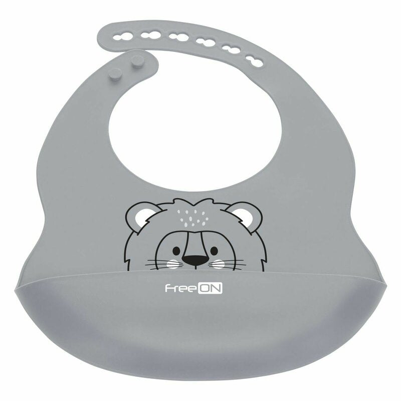 Bavetă FreeON Lion, gri – fotografia 5 a produsului