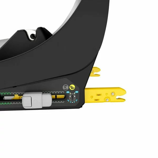 Bază Maxi-Cosi FamilyFix 360, detaliu conectori ISOFIX