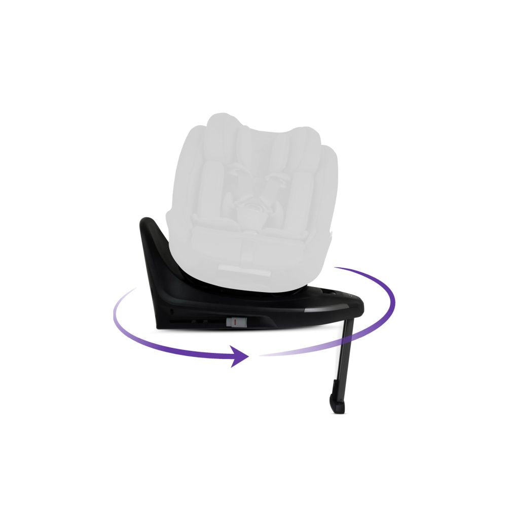 Baza Isofix Plus rotativa 360 pentru scaun auto Silver Cross