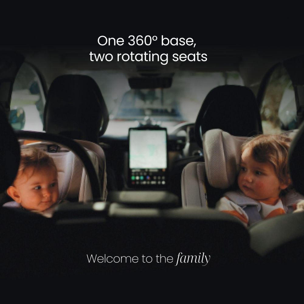 Baza Isofix Plus rotativa 360 pentru scaun auto Silver Cross