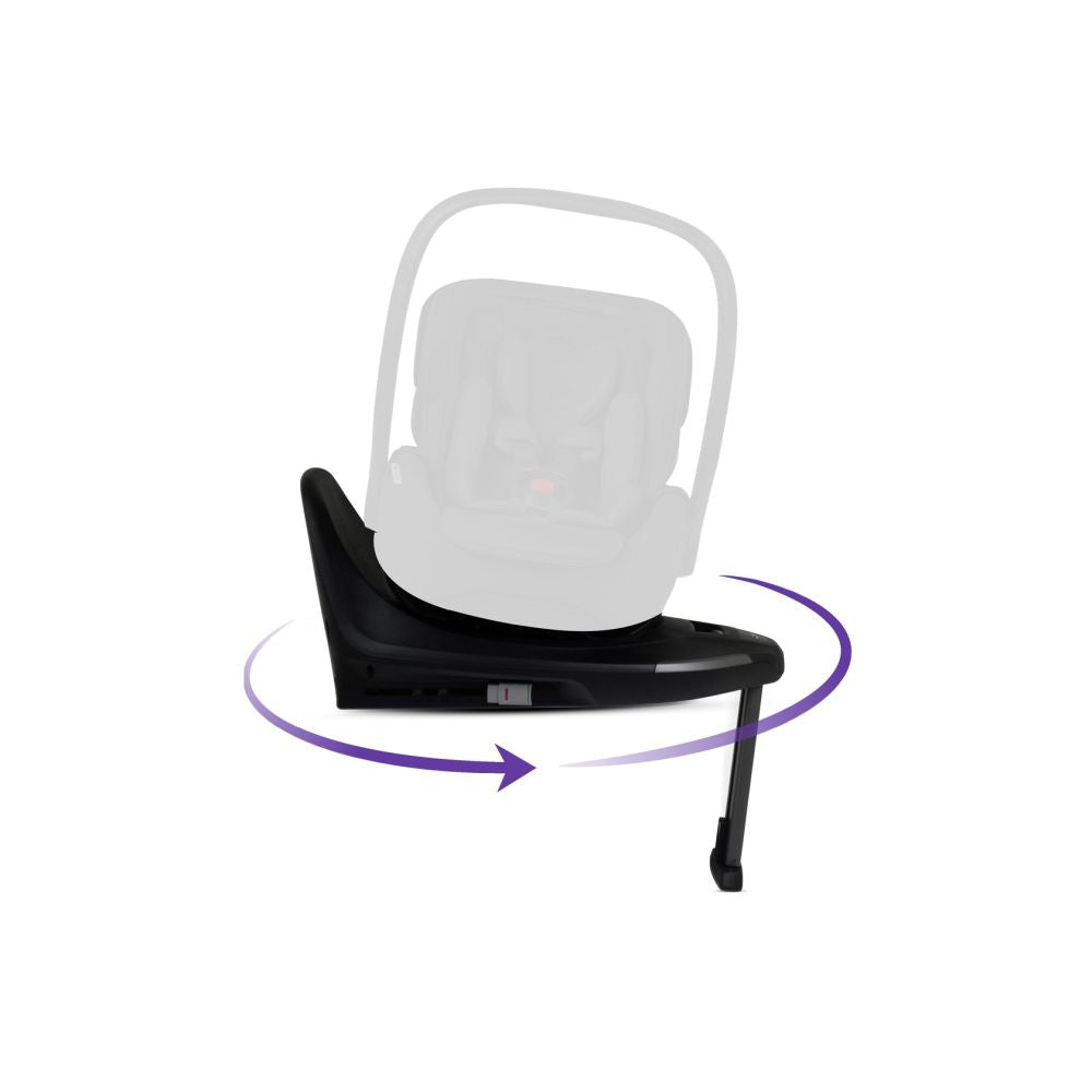 Baza Isofix Plus rotativa 360 pentru scaun auto Silver Cross
