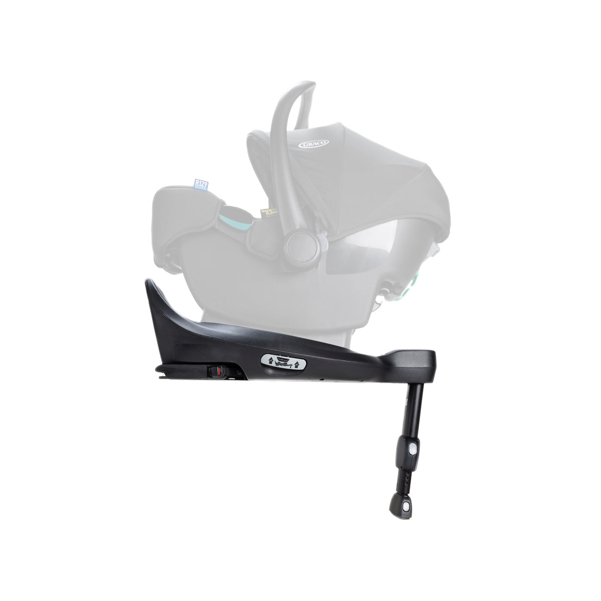 Baza Isofix Rotativa Graco SnugTurn i-Size cu Rotire 360° Protectie R129