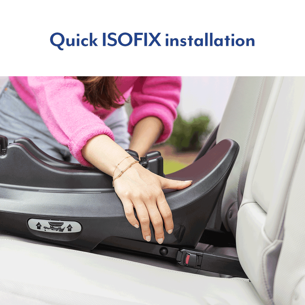 Baza Isofix Rotativa Graco SnugTurn i-Size cu Rotire 360° Protectie R129