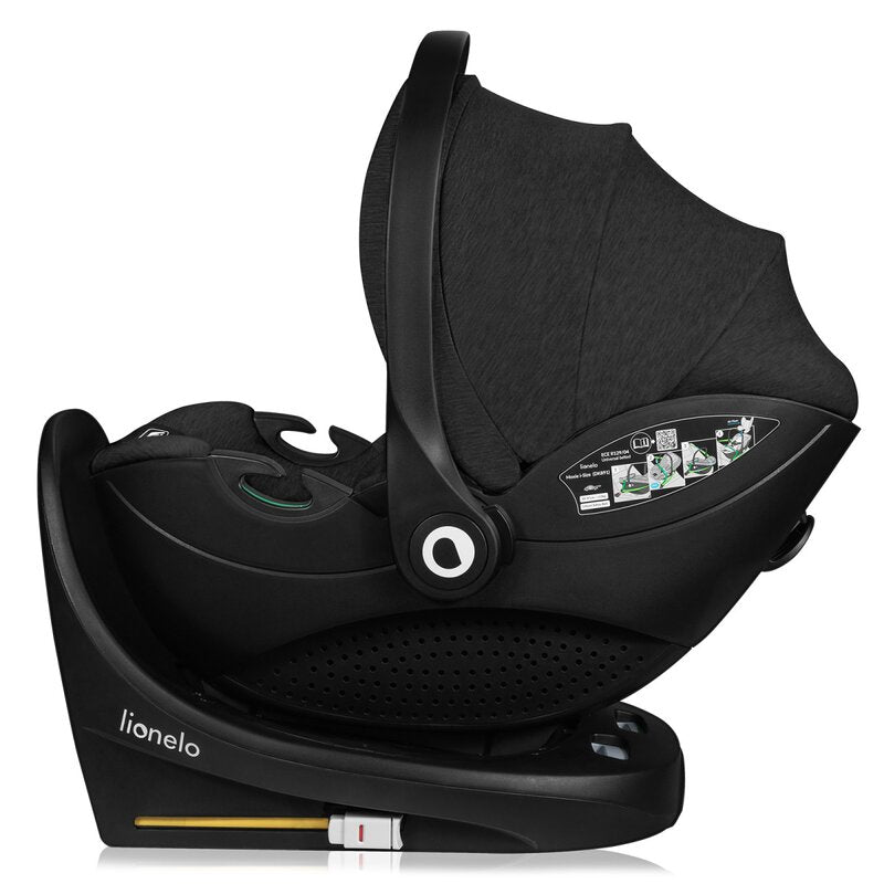 Baza ISOFIX rotativa 360 Lionelo Moxie i-Size Negru