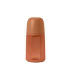 Biberon din silicon Suavinex Colour Essence 240 ml Rosu Caramida