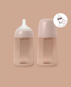 Biberon din silicon Suavinex Colour Essence 240 ml