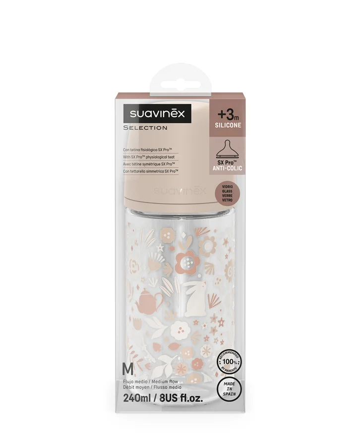 Biberon anticolici Suavinex Wonderland cu tetina SX Pro