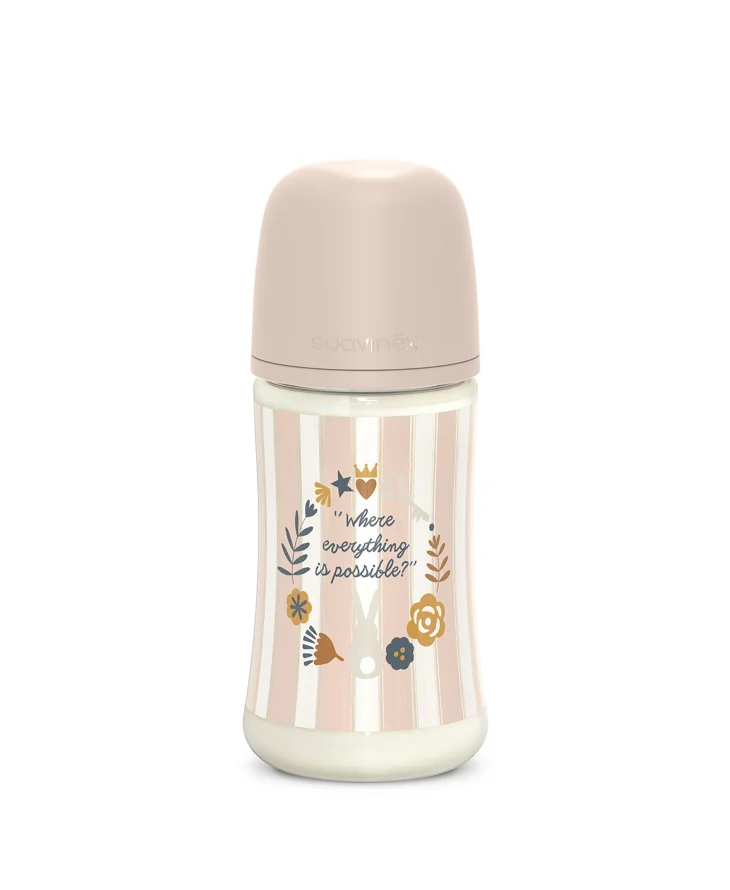 Biberon Suavinex Wonderland fara BPA, fabricat in Uniunea Europeana