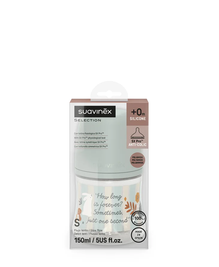 Biberon anticolici Suavinex Wonderland cu tetina SX Pro