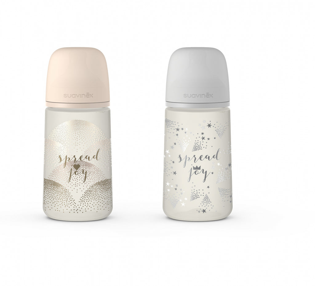 Biberon anticolici Suavinex Spread Joy, tetina SX Pro