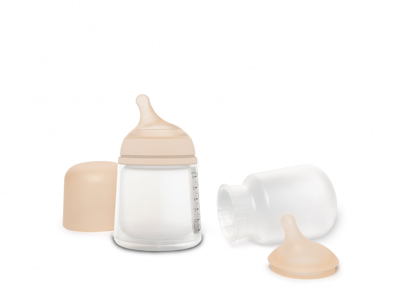 Biberon anticolici Suavinex Zero Zero cu tetina din silicon