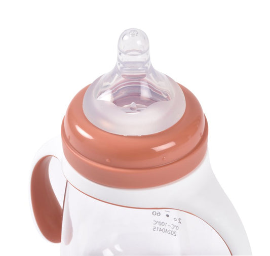 Biberon de Învățare 2 în 1 Tritan Beaba 210ml Terracotta