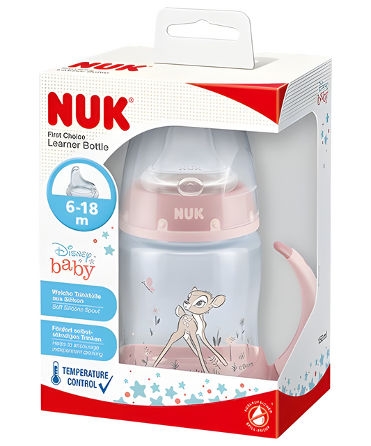 Biberon NUK First Choice cu Toarte 150ml Control Temperatură Disney Bambi