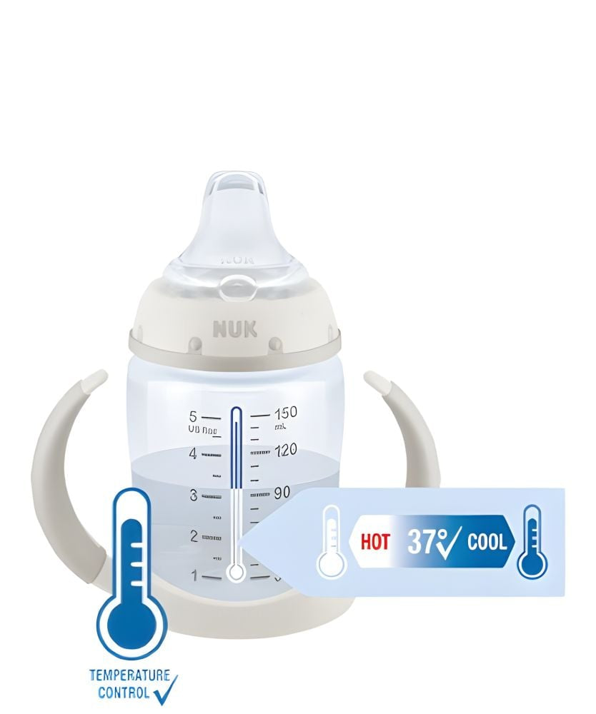 Biberon NUK First Choice 150ml Control Temperatură Tetina Silicon 6-18 Luni Mickey