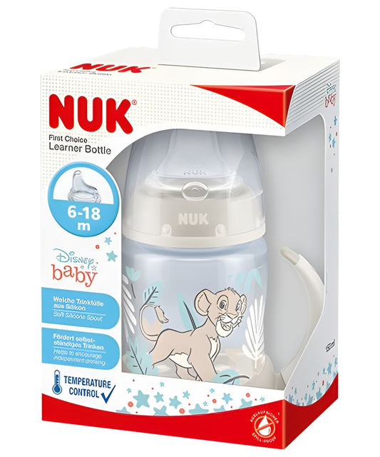 Biberon NUK First Choice cu Toarte 150ml Control Temperatură Disney Lion King