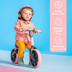 Bicicleta echilibru Yvolution Y Velo Junior Pink