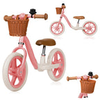 Bicicleta fara pedale Lionelo Alex Plus Roz – bicicleta și accesoriile