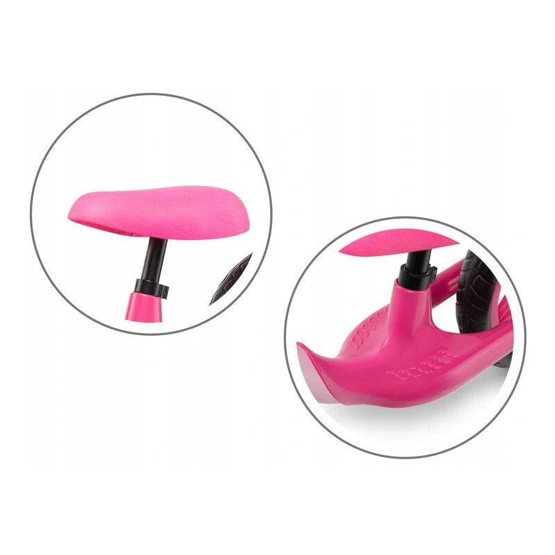 Bicicleta fara pedale Lionelo Alex Bubblegum – imagine produs 10