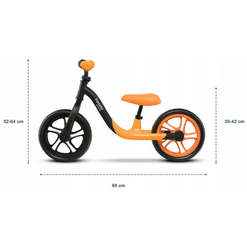 Bicicleta fara pedale Lionelo Alex Orange – imagine produs 8